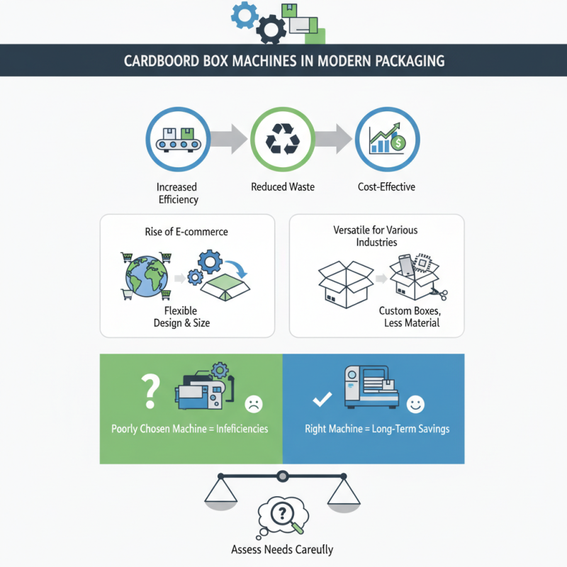 Why is a Cardboard Box Machine Essential for Modern Packaging Solutions?