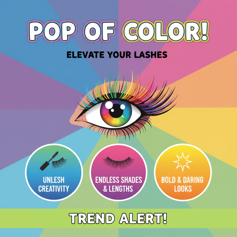 What is Colorful Lashes and How to Use Them for Stunning Eye Looks?
