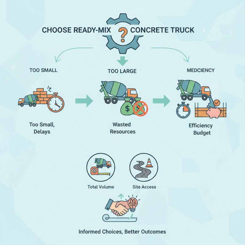 How to Choose the Right Ready Mix Concrete Truck for Your Project?