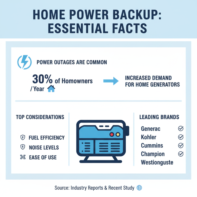 Top Home Generator Systems for Reliable Power Backup?