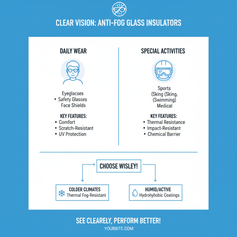 Why Use an Anti-Fog Glass Insulator for Better Visibility?