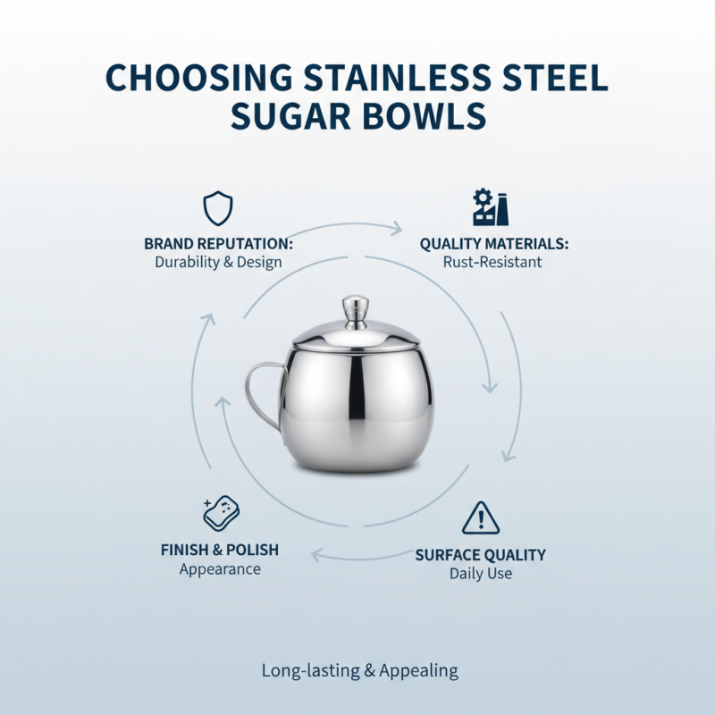 Top 10 Stainless Steel Sugar Bowls You Must Consider?