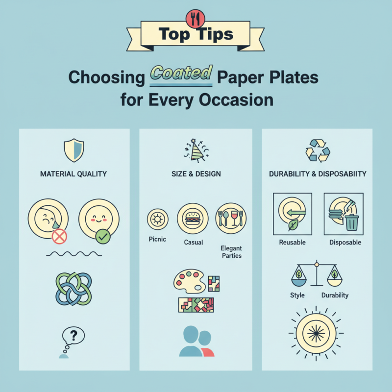 Top Tips for Choosing Coated Paper Plates for Every Occasion?