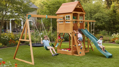 How to Choose the Best Playhouse Swing Set for Your Kids?