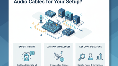 2026 How to Choose the Best Pro Audio Cables for Your Setup?