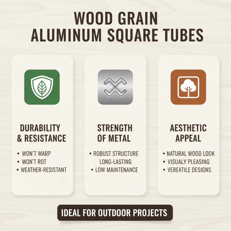 Top Benefits of Using Wood Grain Aluminium Square Tubes for Your Projects?