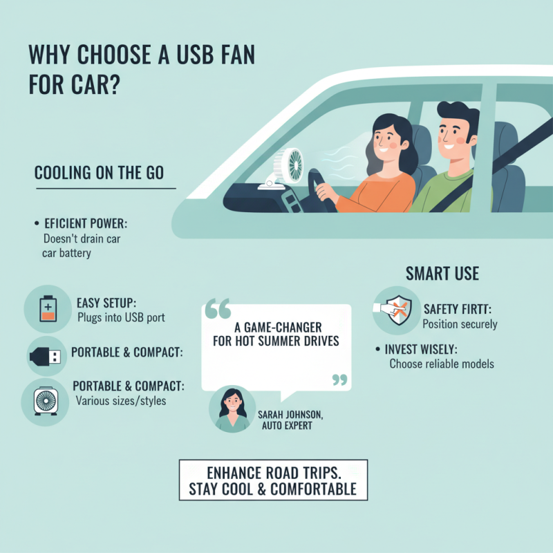 Why Choose a Usb Fan For Car to Stay Cool on the Road?