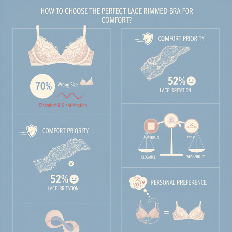 How to Choose the Perfect Lace Rimmed Bra for Comfort?