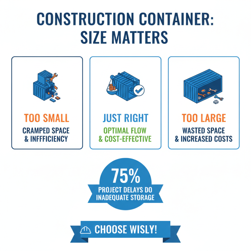 Essential Tips for Choosing the Right Construction Container?