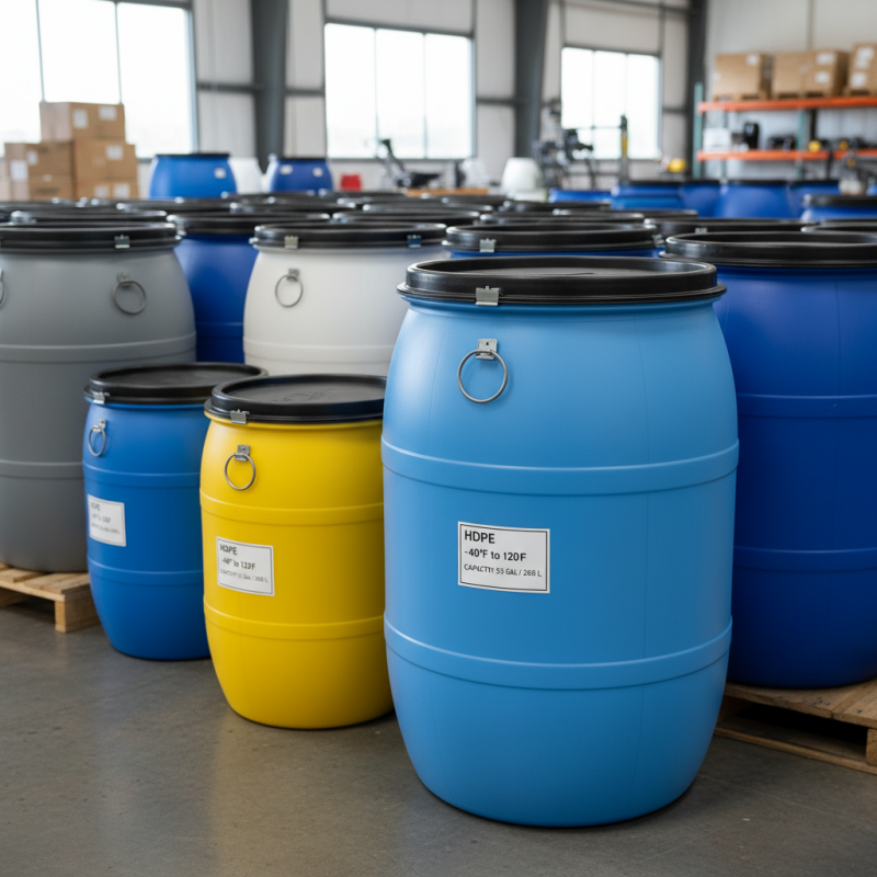 2026 Best Open Top Plastic Drum Options for Your Needs?