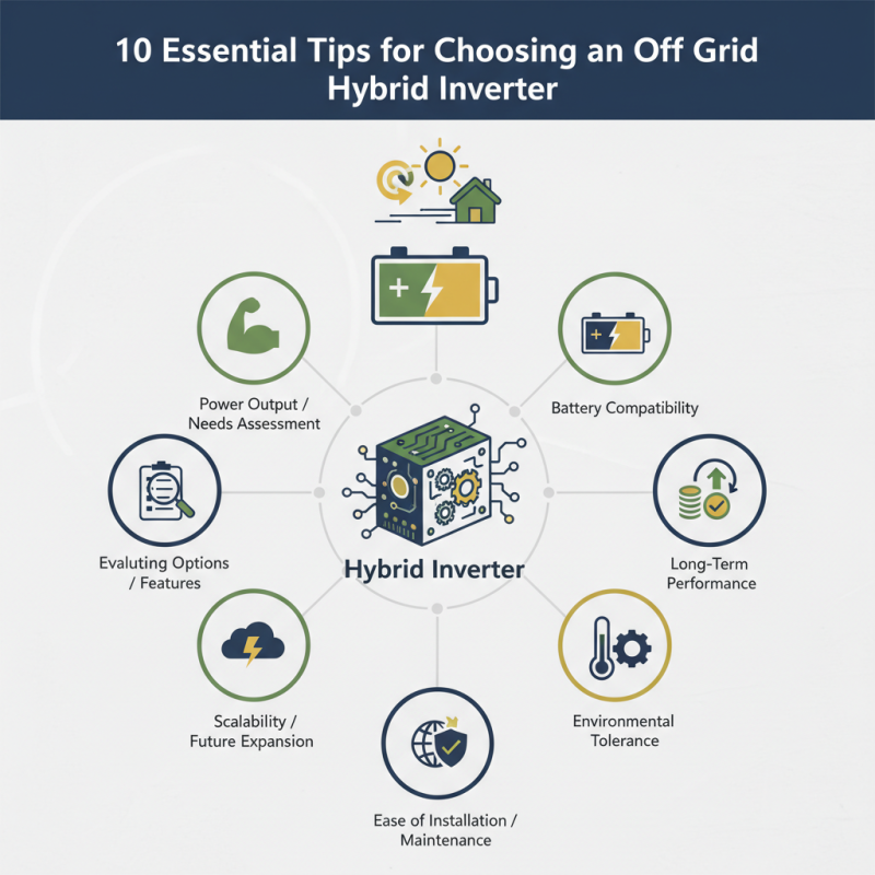 10 Essential Tips for Choosing an Off Grid Hybrid Inverter