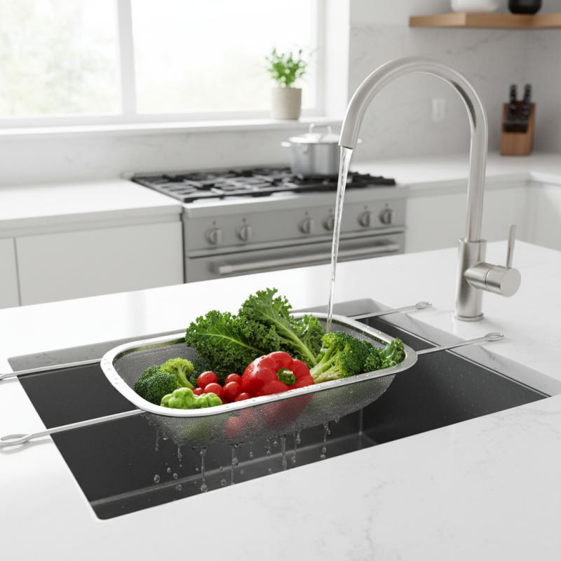 Why You Need an Over The Sink Colander for Your Kitchen?