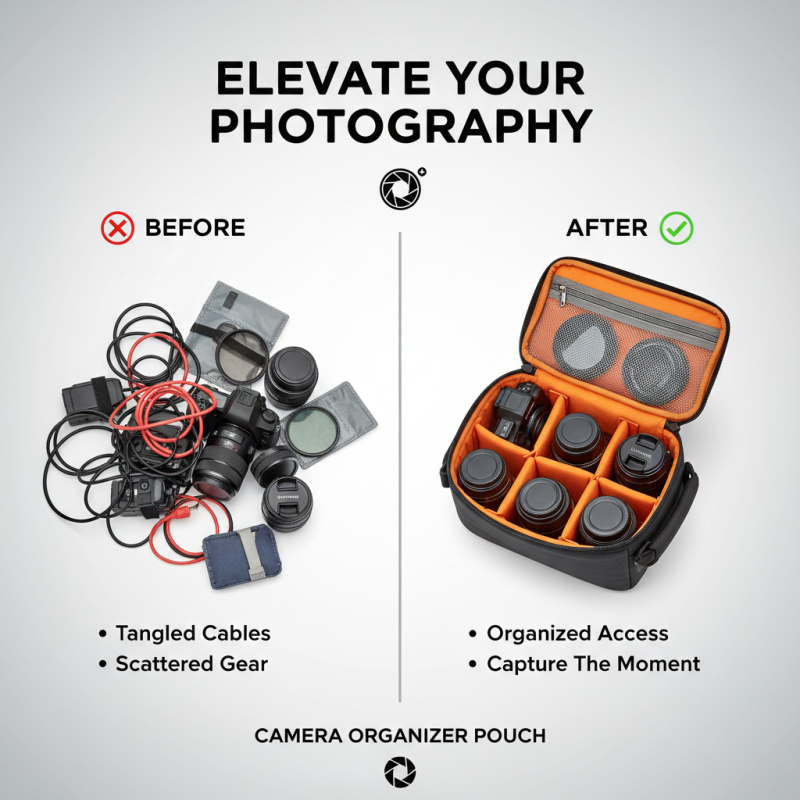 Why You Need a Camera Organizer Pouch for Better Photography?