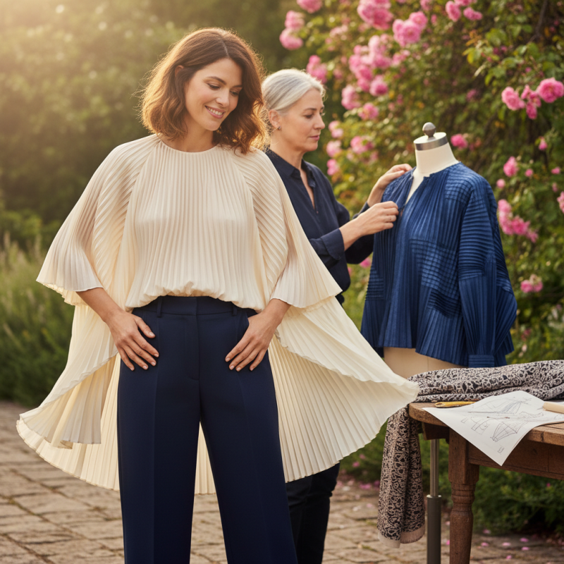 Best Handmade Pleated Blouse Styles You Need to Try?