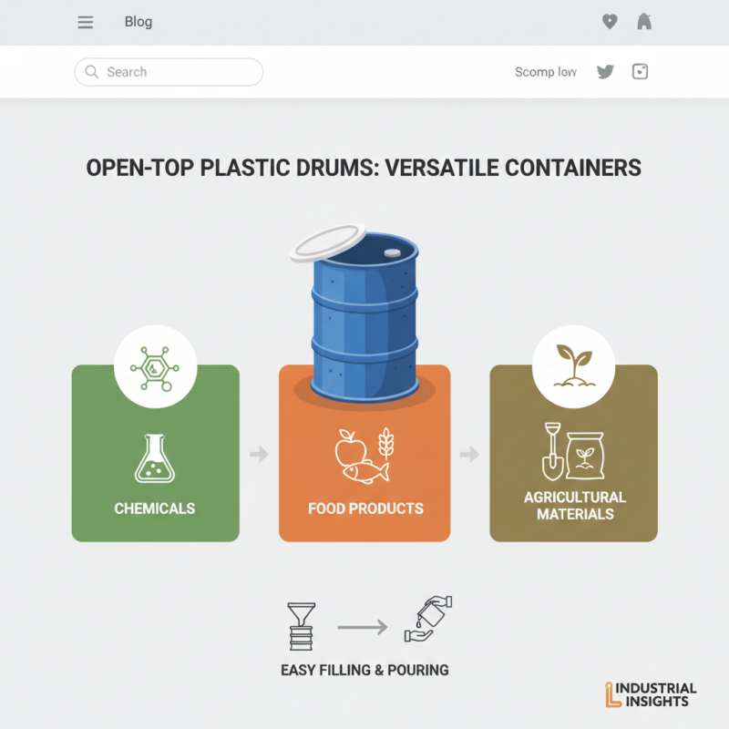 2026 Best Open Top Plastic Drum Options for Your Needs?