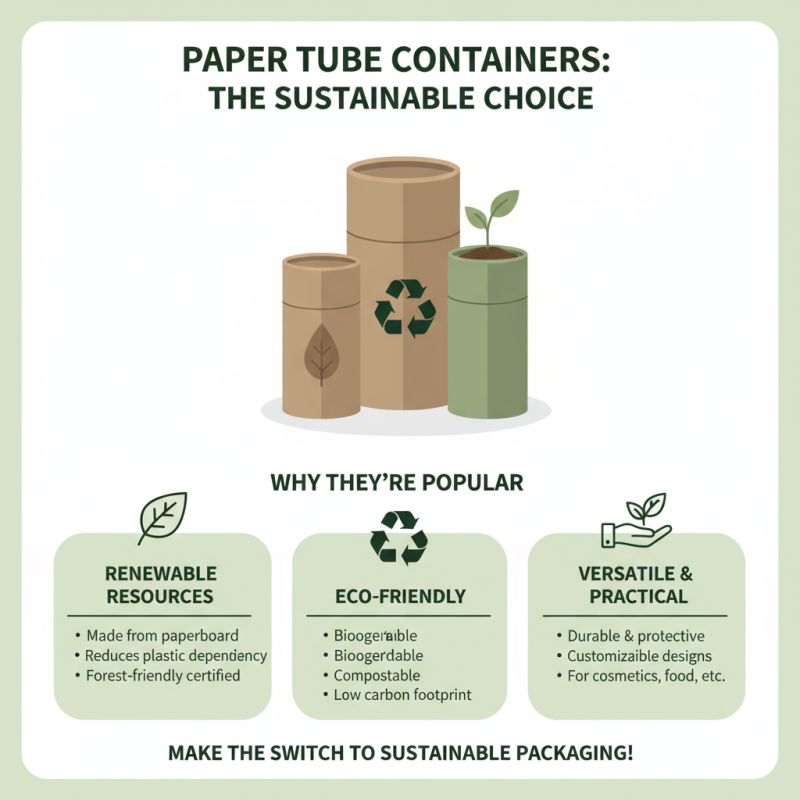 What Are Paper Tube Containers and Their Benefits?