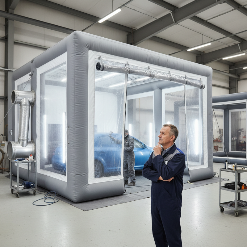 How to Choose the Right Inflatable Spray Booth for Your Needs?