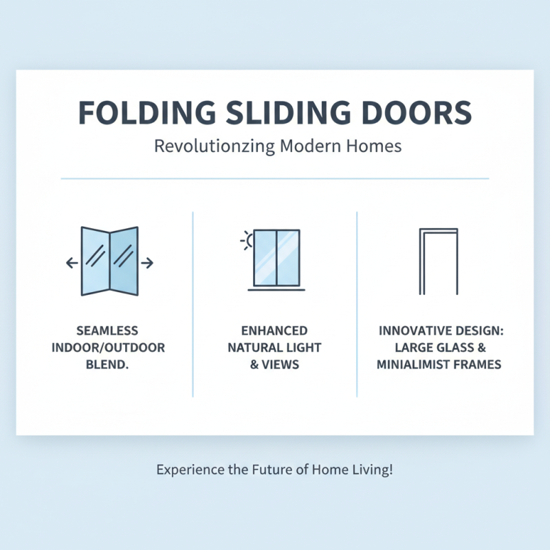 2026 Top Trends in Folding Sliding Doors for Modern Homes and Spaces?