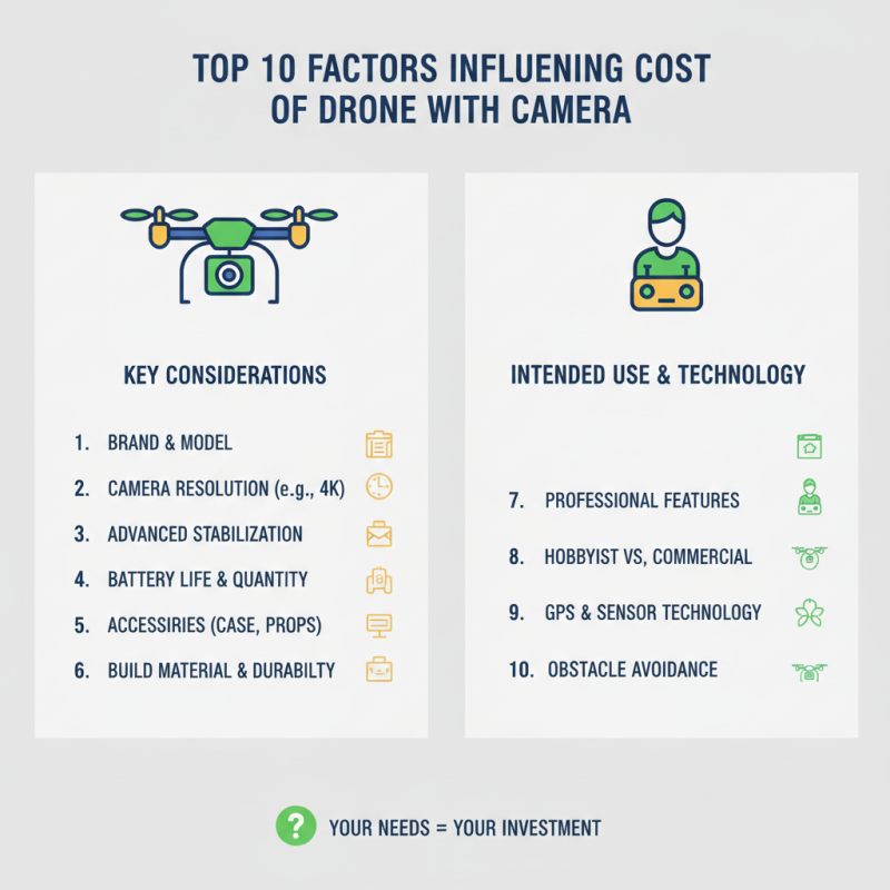 Top 10 Factors Influencing Cost of Drone With Camera?