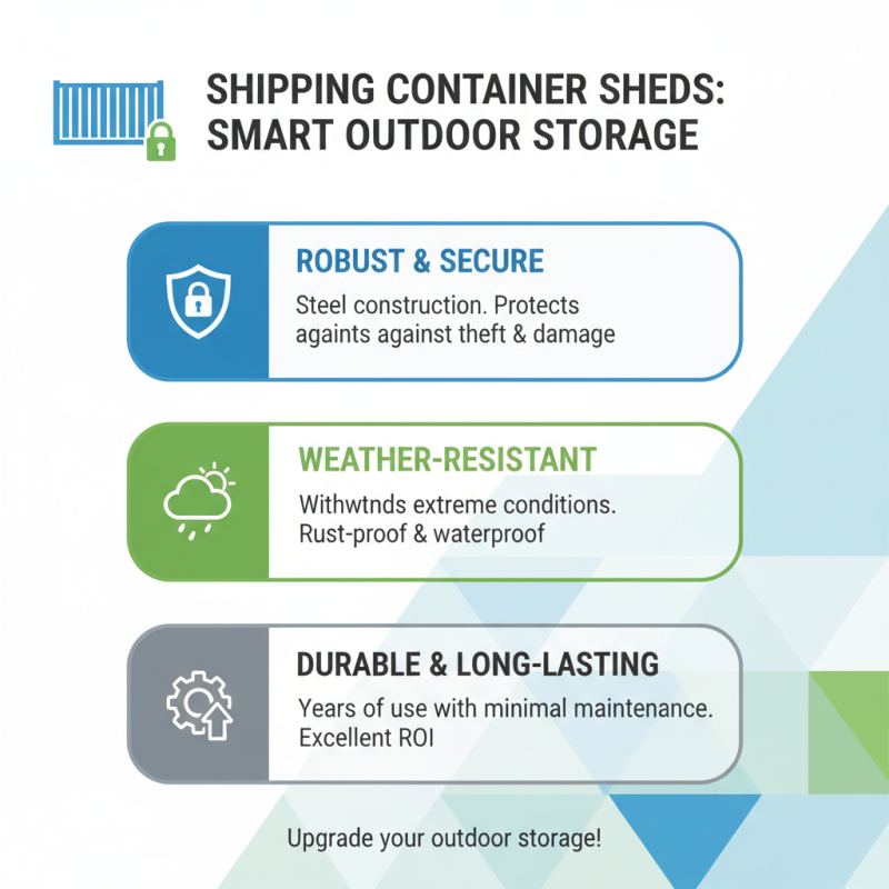 Top Benefits of Using Shipping Container Shed for Your Outdoor Storage Needs?