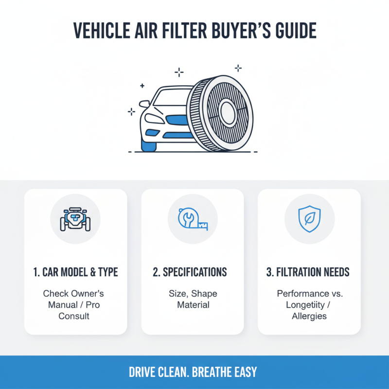 How to Choose the Right Auto Spare Parts Air Filter?