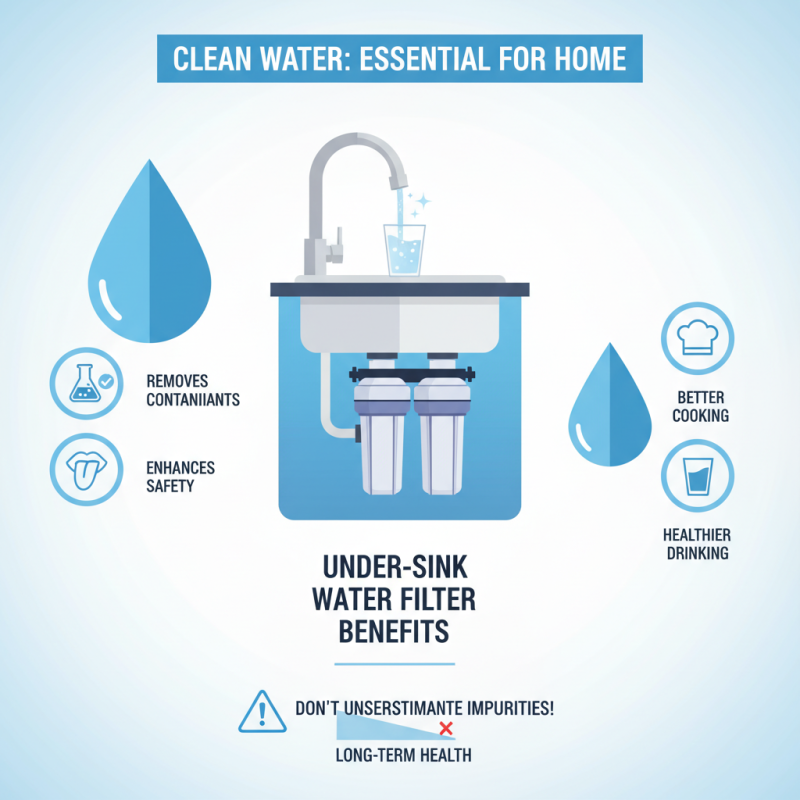 Why You Should Consider an Under Sink Water Filter for Your Home?