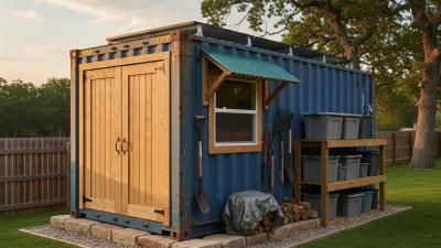 Top Benefits of Using Shipping Container Shed for Your Outdoor Storage Needs?