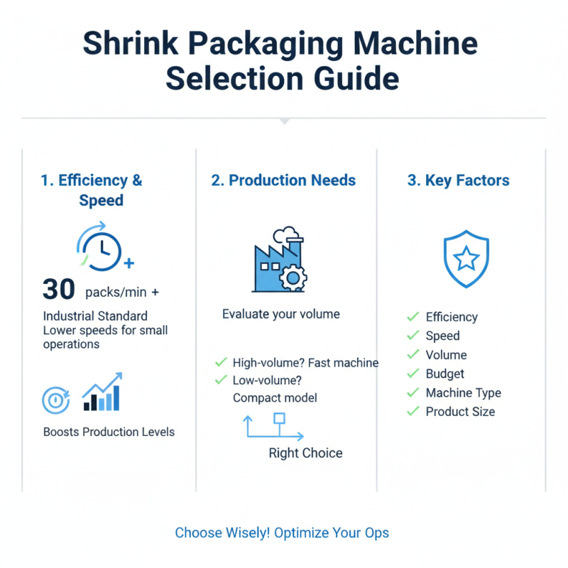 How to Choose the Best Shrink Packaging Machine for Your Needs?