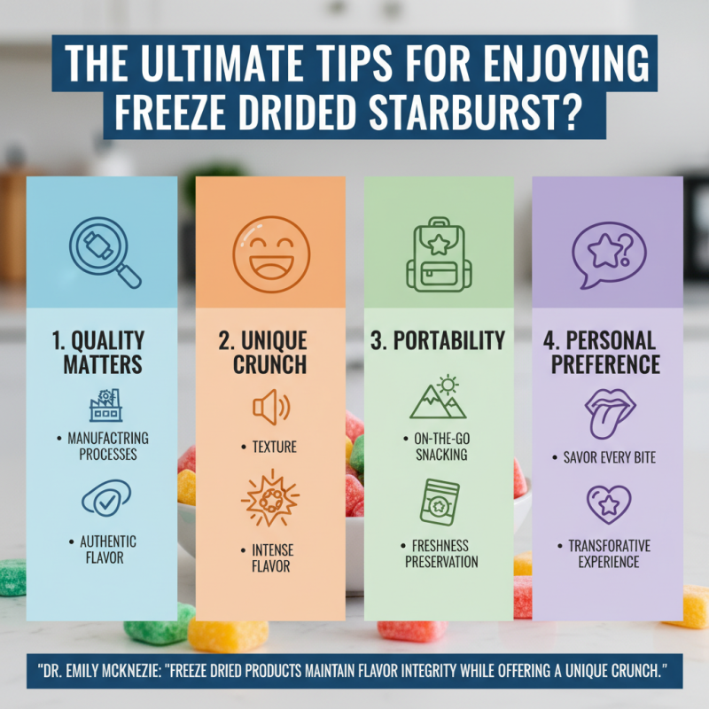 The Ultimate Tips for Enjoying Freeze Dried Starburst?
