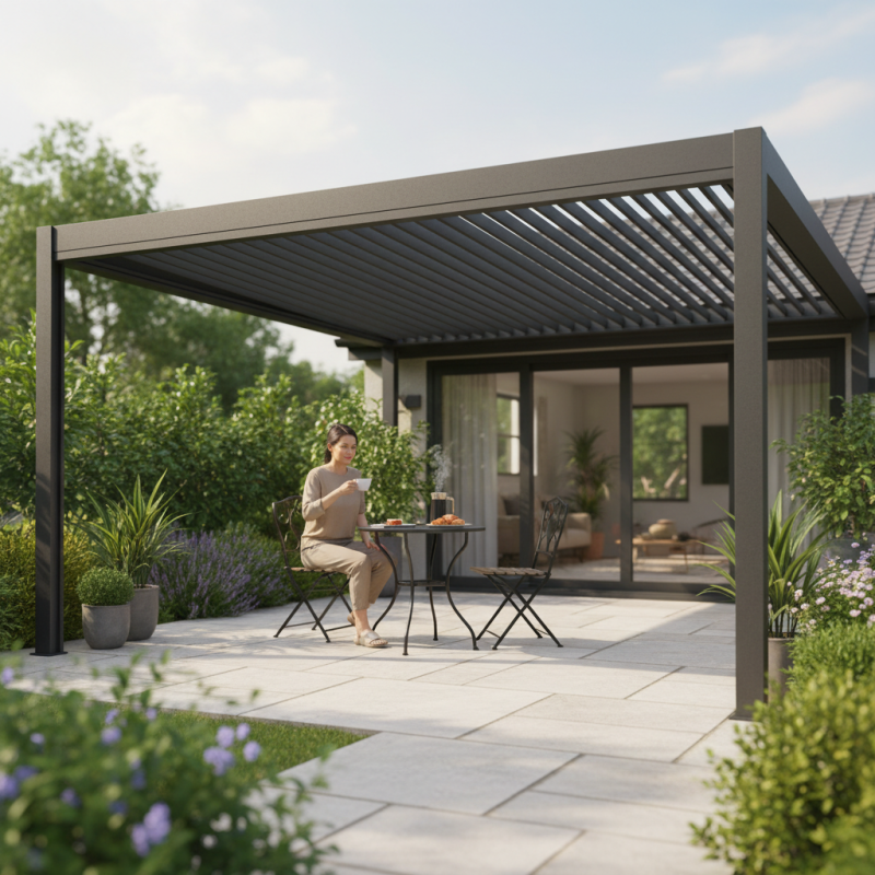 What is Mirador Adjustable Louvered Aluminum Pergola and Its Benefits?