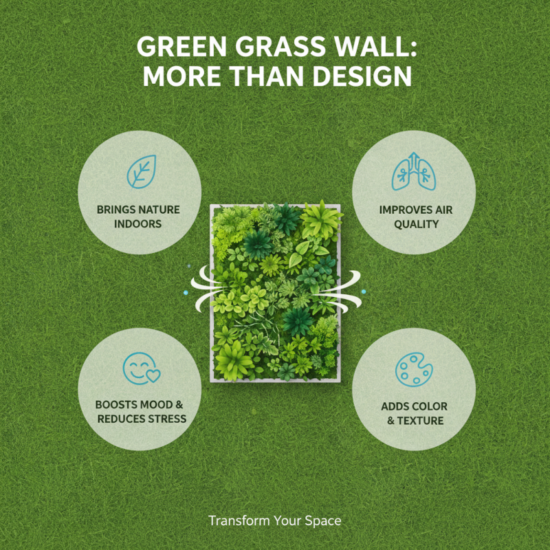 How to Create a Stunning Green Grass Wall for Your Space?