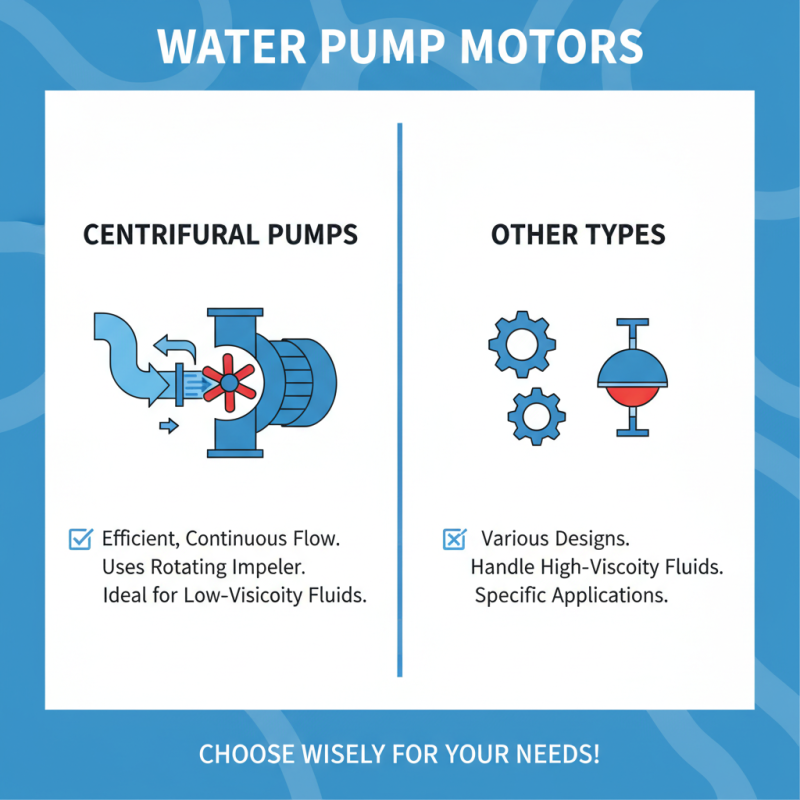 2026 Best Water Pump Motor Choices for Your Needs?