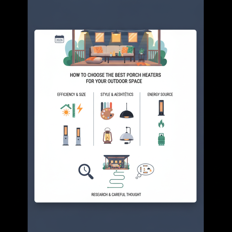 How to Choose the Best Porch Heaters for Your Outdoor Space in 2026?