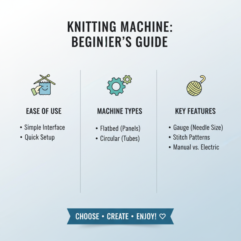 2026 How to Choose the Best Knitting Machine for Beginners?