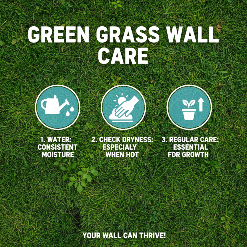 How to Create a Stunning Green Grass Wall for Your Space?
