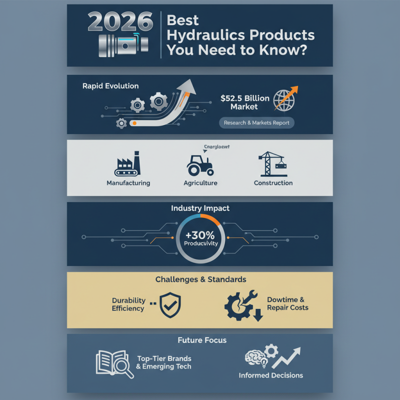 2026 Best Hydraulics Products You Need to Know?