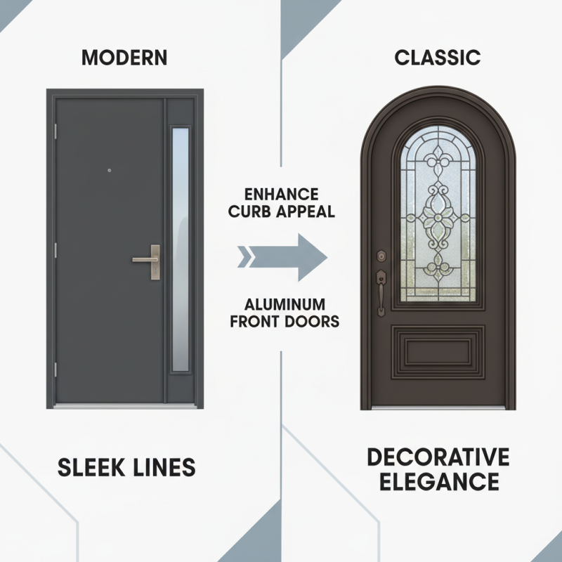 How to Choose the Best Aluminium Front Doors for Your Home?