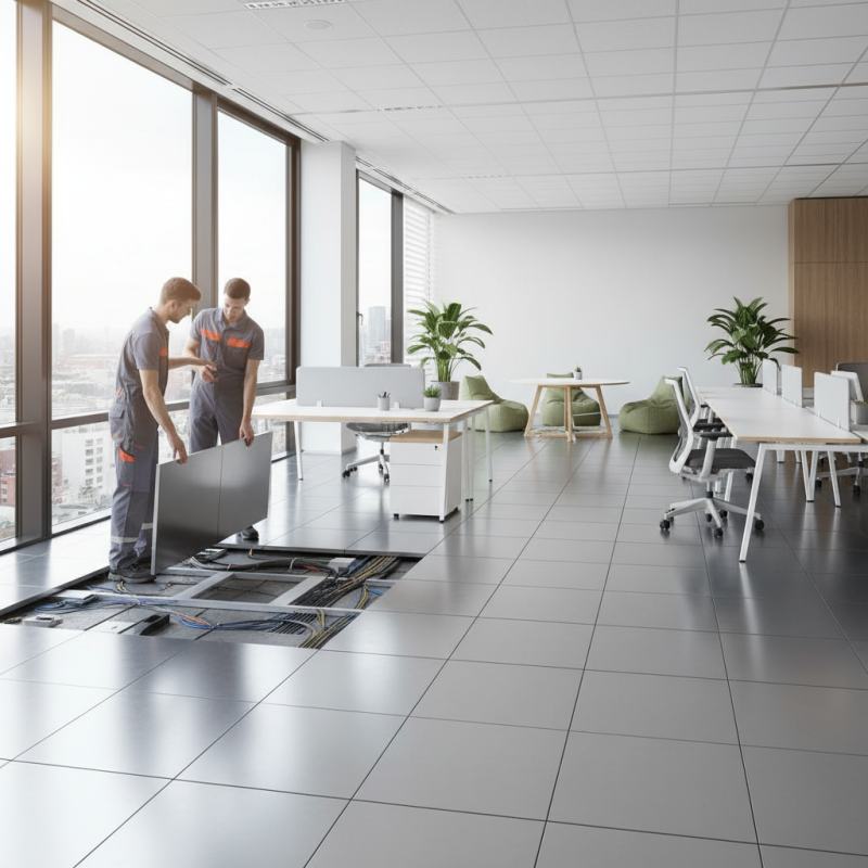 Why Choose Steel Raised Access Floor for Your Office Space?