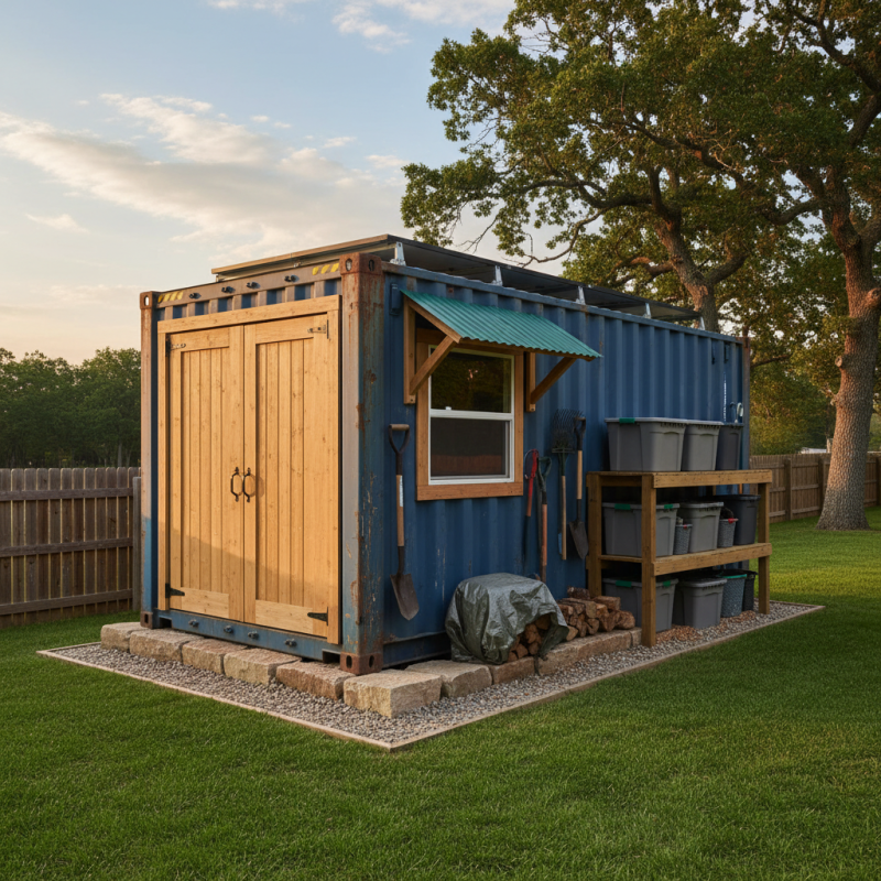 Top Benefits of Using Shipping Container Shed for Your Outdoor Storage Needs?