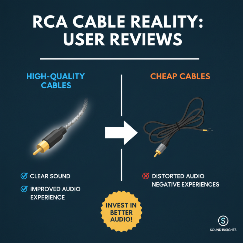 Top 10 RCA Cables for Optimal Sound Quality?