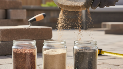 How to Choose the Right Paver Sand for Your Outdoor Projects?