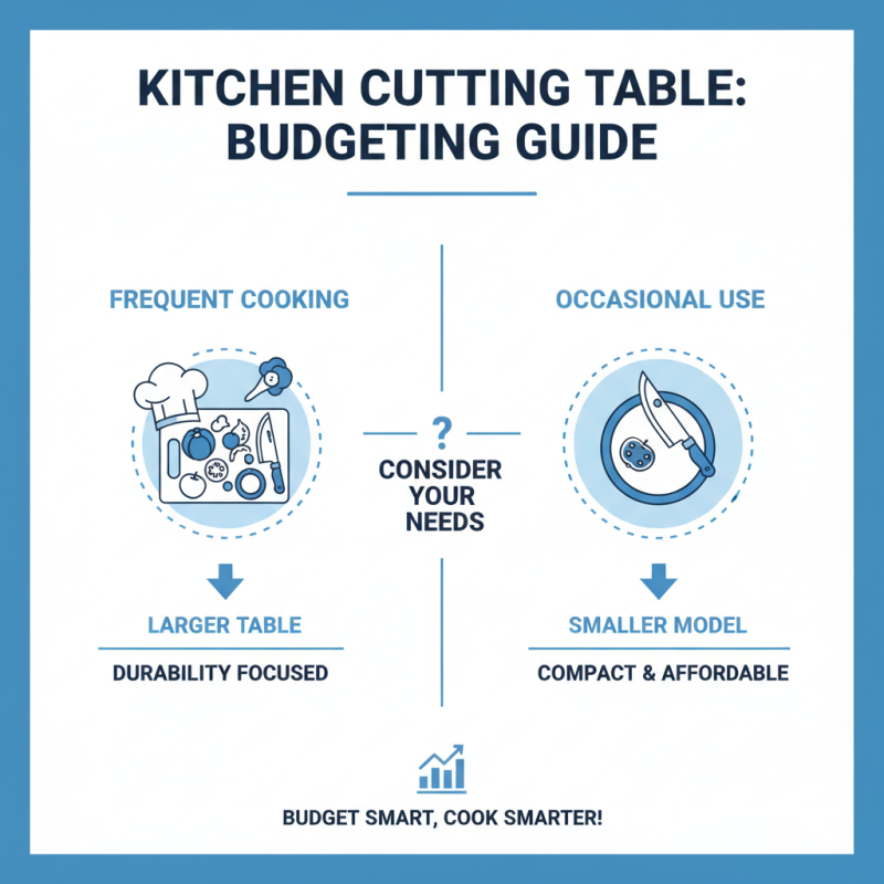 2026 How to Choose the Best Cutting Table for Your Kitchen Needs?