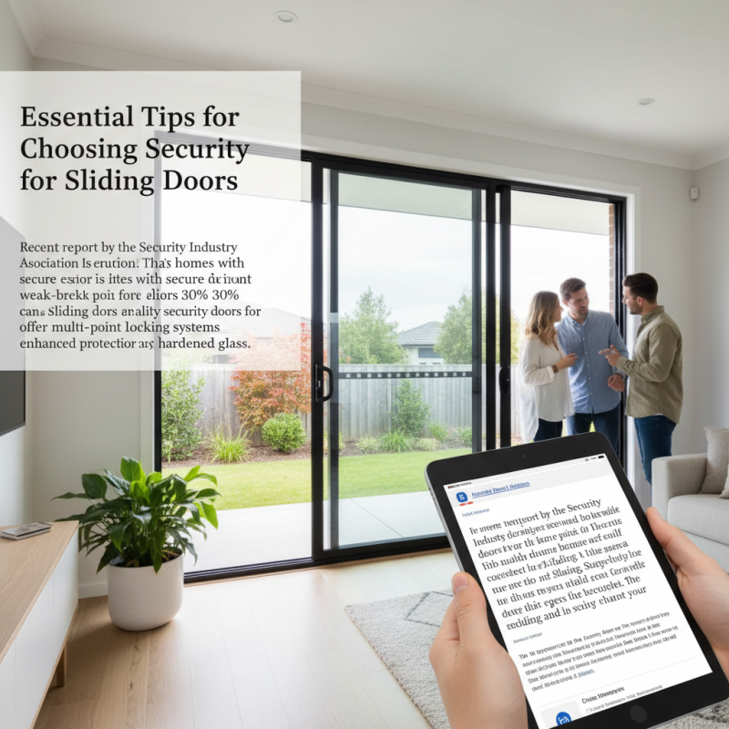 Essential Tips for Choosing Security Doors for Sliding Doors?