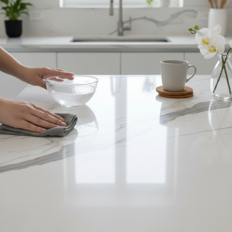 Veined Solid Surface Maintenance Tips for a Lasting Shine?