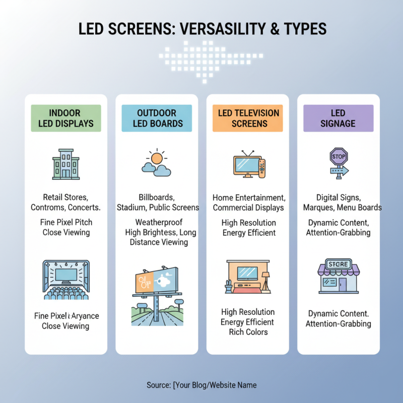 What is a LED screen and how does it work?
