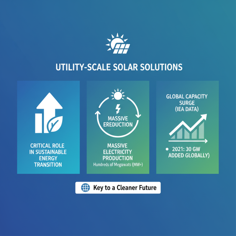 How to Implement Utility Scale Solar Solutions for Sustainable Energy?