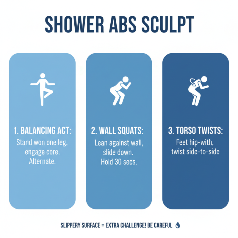 Best Abs Shower Techniques for a Sculpted Midsection?