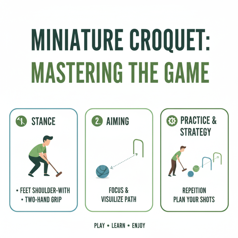 How to Play Miniature Croquet in Your Backyard Garden?