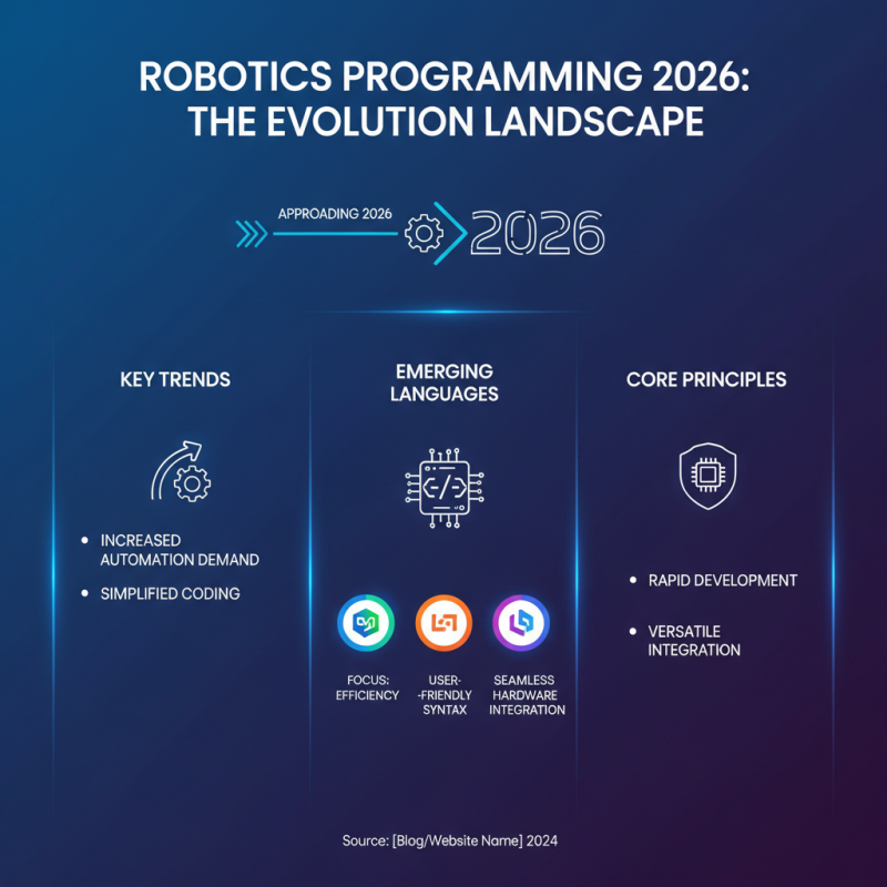 2026 Top Trends in Robotic Programming You Need to Know?