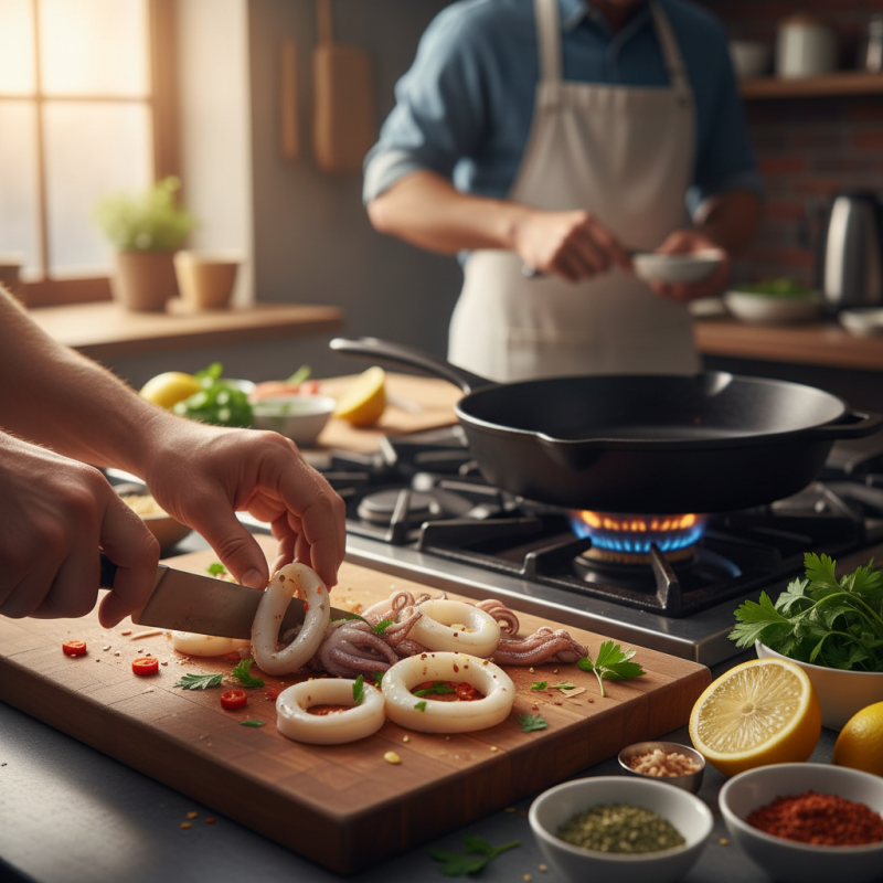 What is Fresh Frozen Squid and How is it Used in Cooking?